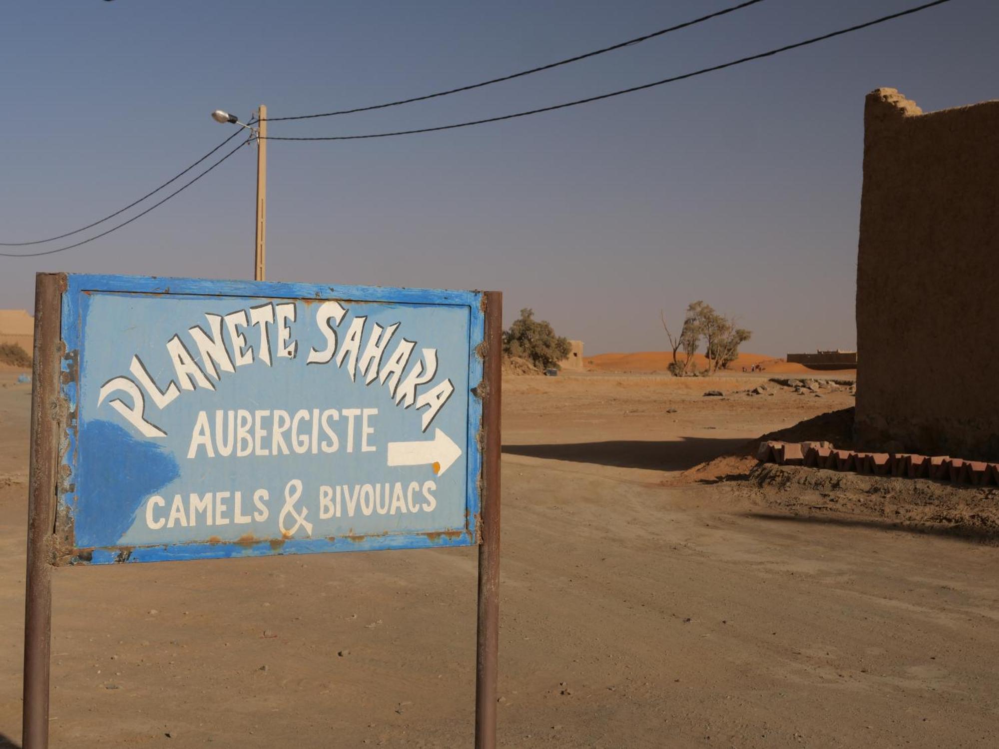Kasbah Planet Sahara Hotell Merzouga Eksteriør bilde